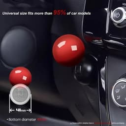 image-Push Start Button Cover, Joystick Car Engine Start Stop Button Cover Protector, Funny Car Ignition Button Cover Decorations Cool Car Accessories Interior Decor One-Touch Start Button Starter Cover