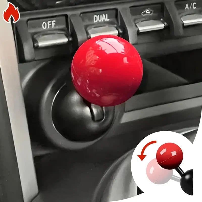 image-Push Start Button Cover, Joystick Car Engine Start Stop Button Cover Protector, Funny Car Ignition Button Cover Decorations Cool Car Accessories Interior Decor One-Touch Start Button Starter Cover