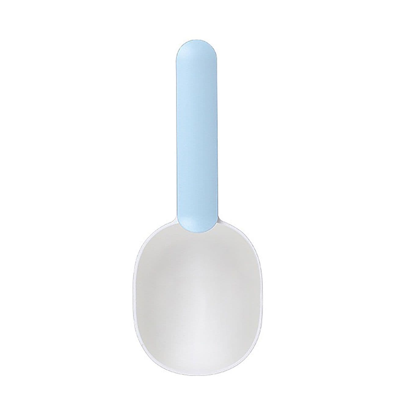image-Pet Food Scoop With Ergonomic Bag Clip Handle For Cats Puppies And Small Dogs Measuring Scoop Dog Food Scoop, Plastic Measuring Cup Pet Food Feeding 1 Cup Spoon Long Handle With Clip For Dogs Cats