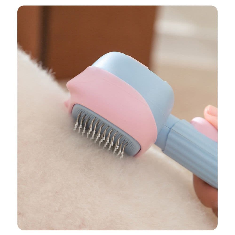 image-Pet Grooming Brush Dog Deshedding Brush For Large Dogs, Dematting Comb De-shedding Tool For Hair Cats, Pet Hair Grooming Brush Reduces Shedding, Great For Short To Long Hair Breeds