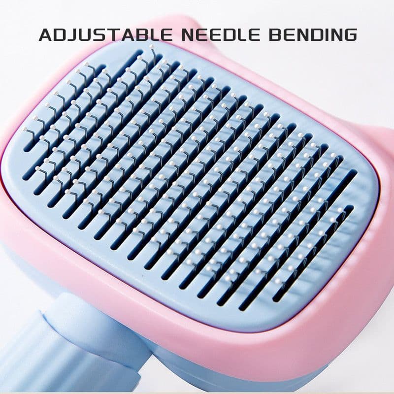 image-Pet Grooming Brush Dog Deshedding Brush For Large Dogs, Dematting Comb De-shedding Tool For Hair Cats, Pet Hair Grooming Brush Reduces Shedding, Great For Short To Long Hair Breeds
