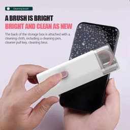 image-7 In 1 Computer Keyboard Cleaner Brush Kit Earphone Cleaning Pen For Headset Keyboard Cleaning Tools Cleaner Keycap Puller Kit