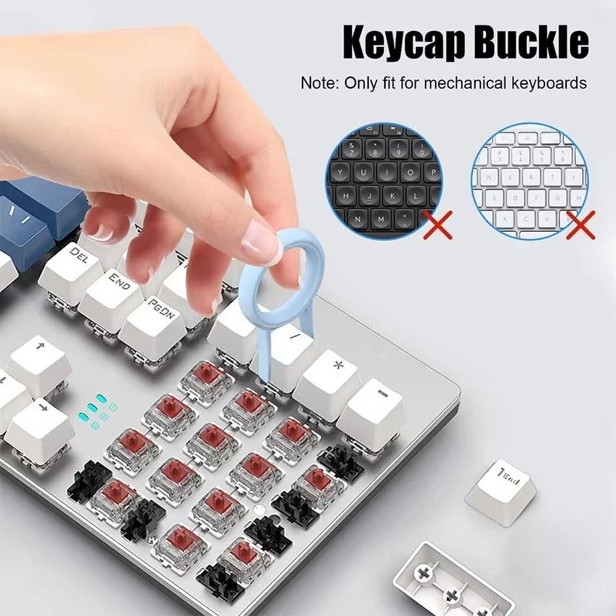 image-7 In 1 Computer Keyboard Cleaner Brush Kit Earphone Cleaning Pen For Headset Keyboard Cleaning Tools Cleaner Keycap Puller Kit