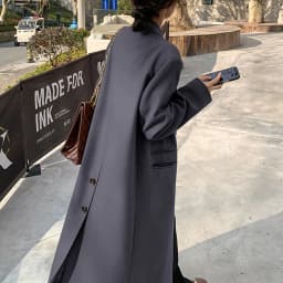 image-Womens Long Trench Coat, Classic Trench Coat, British Style Women's Coat Outerwear, Elegant Jacket For Women, Spring Clothing
