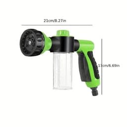 image-Pet Dog Wash Outdoor, High-Pressure Pet Shower Sprayer Dog Shower Brush And Pet Grooming Comb For Watering Flowers, Car Washing, Pet Bathing