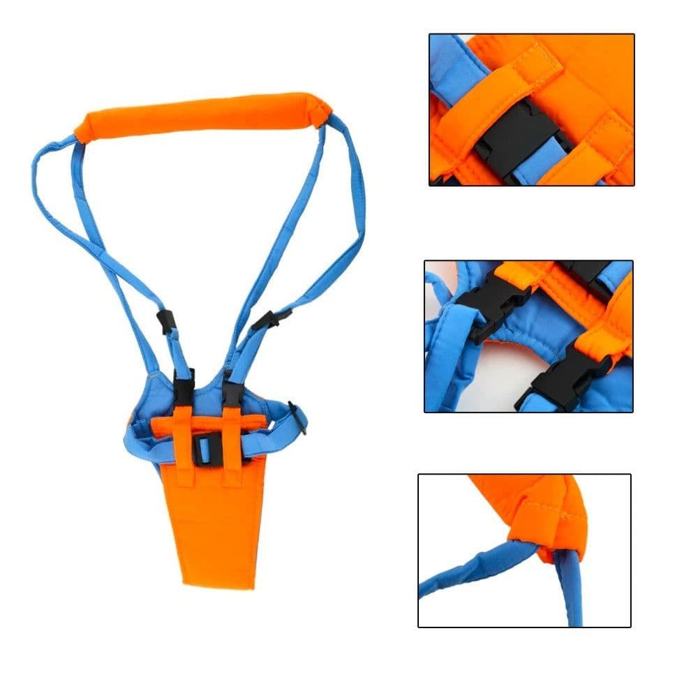 image-Brand New Kid Baby Infant Toddler Harness Walk Learning Assistant Walker Jumper Strap Belt Safety Reins Harness
