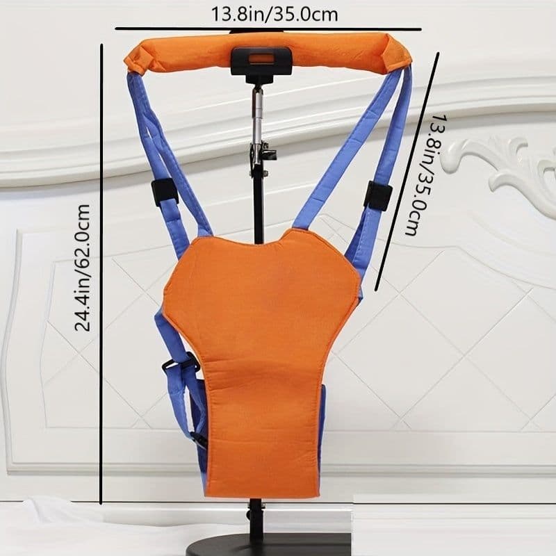 image-Brand New Kid Baby Infant Toddler Harness Walk Learning Assistant Walker Jumper Strap Belt Safety Reins Harness