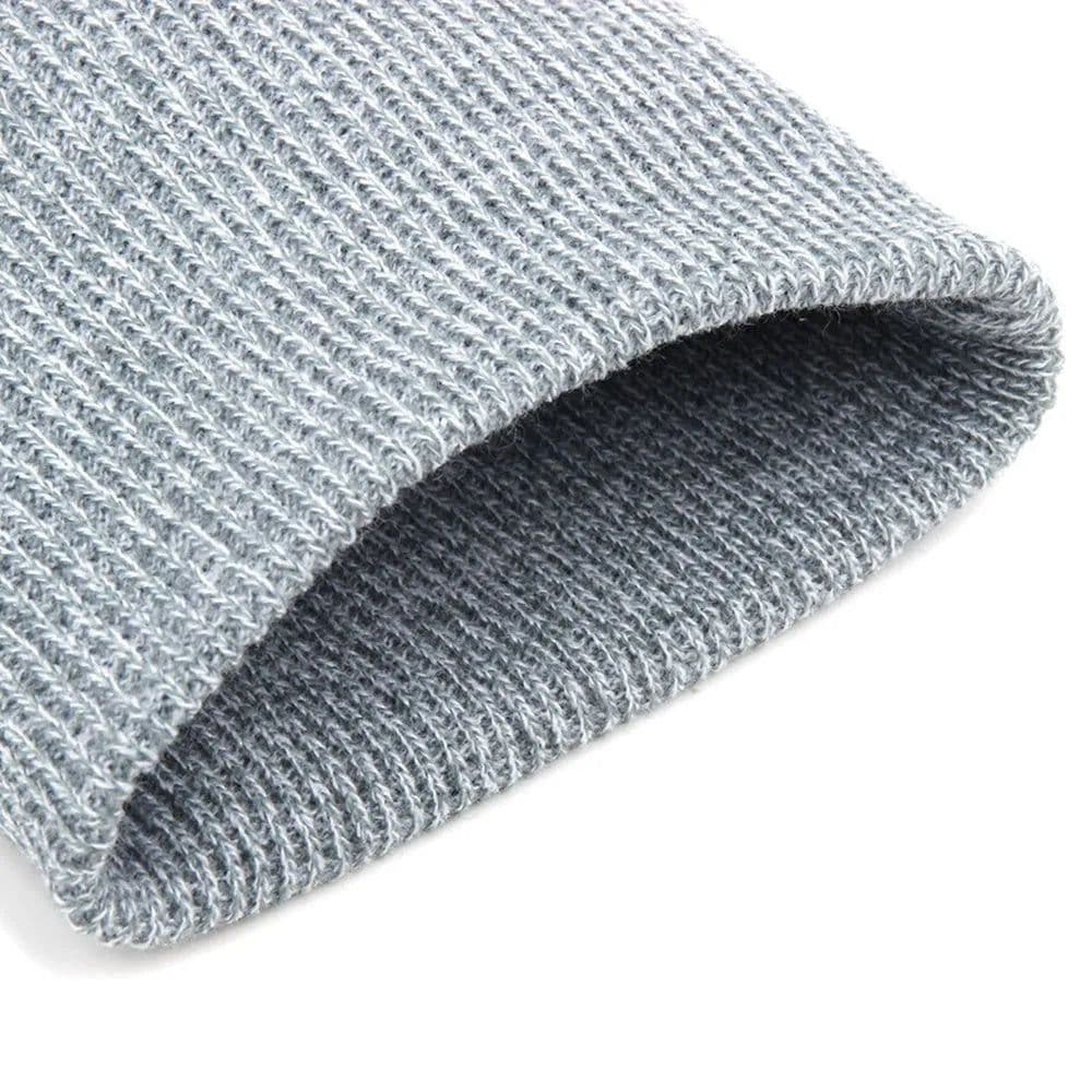 image-Unisex Fashionable Knitted Beanie, Winter Wool Elastic Hat For Outdoor Cycling, Camping, Travel Winter Beanie Hat Acrylic Knit Hats For Men Women