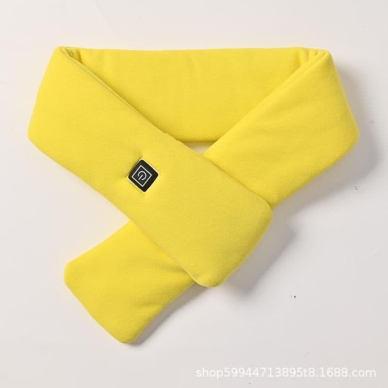image-USB Women Men Heating Scarf Temperature Scarf 3 Gears Adjustable USB Charging Heat Control Neck Warmer For Cycling Camping USB Heated Scarf - Temperature Adjustable Heating Scarf