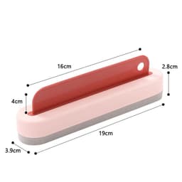 image-Multi-function Glass Wiper Scraper With Water For Cleaning Bathroom Shower Mirror Glass Kitchen Countertop Sink Car Window Wiper Flexible Universal Water Glass Window Clean Accessories