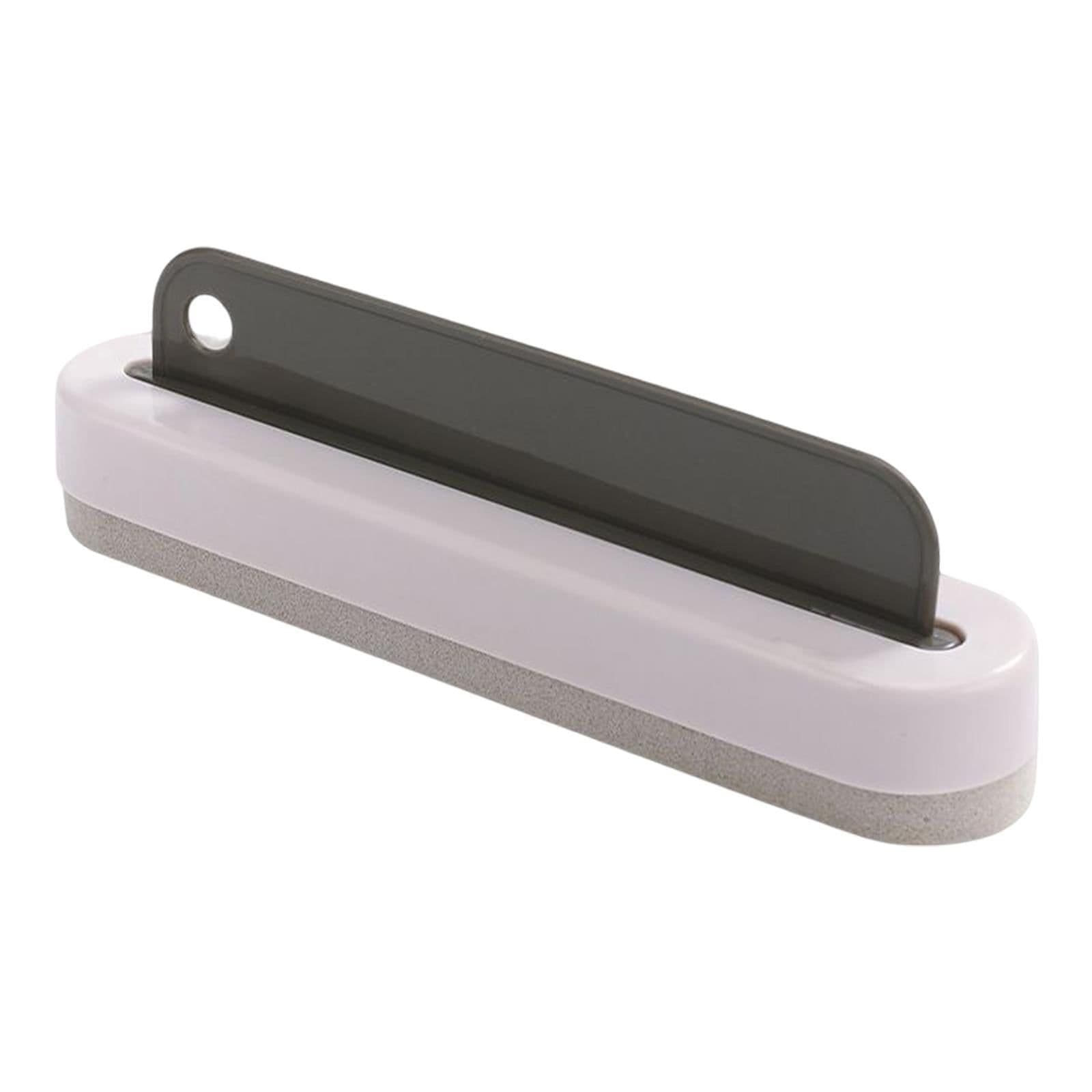 image-Multi-function Glass Wiper Scraper With Water For Cleaning Bathroom Shower Mirror Glass Kitchen Countertop Sink Car Window Wiper Flexible Universal Water Glass Window Clean Accessories
