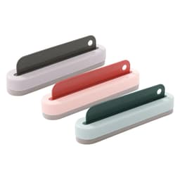 image-Multi-function Glass Wiper Scraper With Water For Cleaning Bathroom Shower Mirror Glass Kitchen Countertop Sink Car Window Wiper Flexible Universal Water Glass Window Clean Accessories