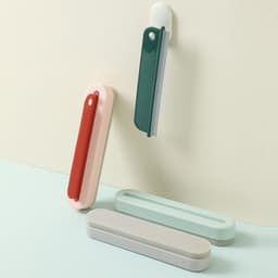 image-Multi-function Glass Wiper Scraper With Water For Cleaning Bathroom Shower Mirror Glass Kitchen Countertop Sink Car Window Wiper Flexible Universal Water Glass Window Clean Accessories