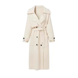 image-High-end Thickened Long Heavy-duty Windbreaker Sweater Jacket With Loose Design And Lazy Style Knitted Cardigan For Women In Autumn And Winter