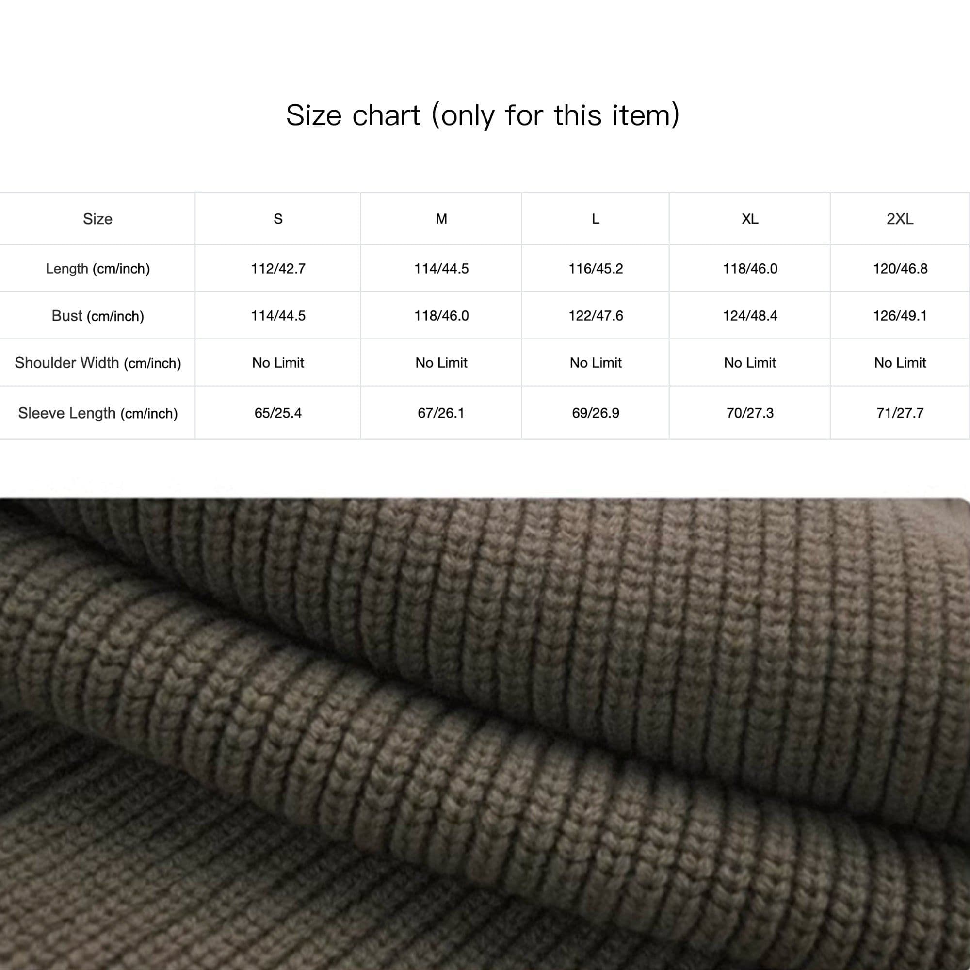 image-High-end Thickened Long Heavy-duty Windbreaker Sweater Jacket With Loose Design And Lazy Style Knitted Cardigan For Women In Autumn And Winter
