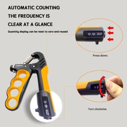 image-5-100kg Hand Grip Muscle Strengthener Trainer Adjustable Hands Gripper Strength Wrist Weights Expander Gym Exercise Accessories
