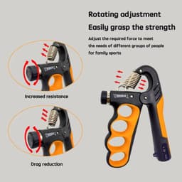image-5-100kg Hand Grip Muscle Strengthener Trainer Adjustable Hands Gripper Strength Wrist Weights Expander Gym Exercise Accessories
