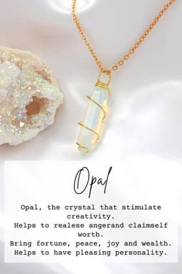 image-Double-ended Natural Crystals | 18K Hand Wired Necklaces