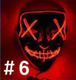 image-Halloween LED Light Up Party Masks The Purge Election Year Great Funny