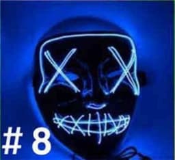 image-Halloween LED Light Up Party Masks The Purge Election Year Great Funny