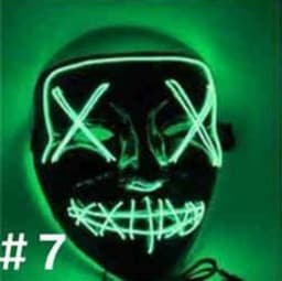 image-Halloween LED Light Up Party Masks The Purge Election Year Great Funny