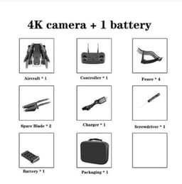 image-2021 NEW Drone 4k profession HD Wide Angle Camera 1080P WiFi fpv Drone