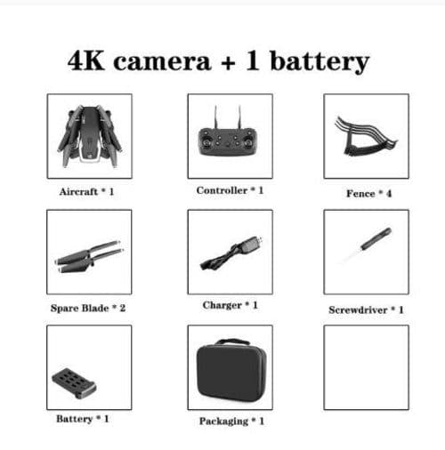 image-2021 NEW Drone 4k profession HD Wide Angle Camera 1080P WiFi fpv Drone