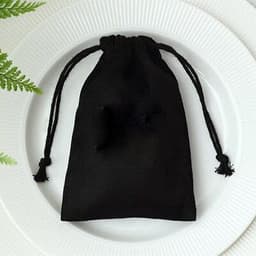 image-Flannel Jewelry Packaging Drawstring Drawstring Pocket Mobile Power Earphone Storage Bag