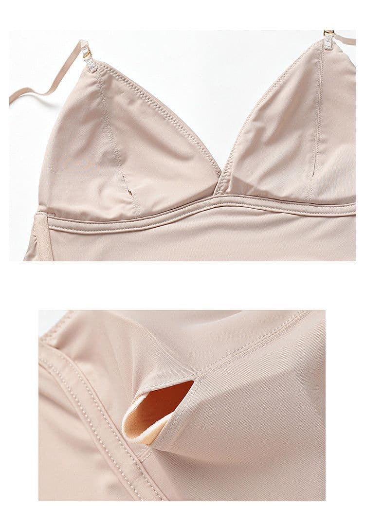 image-Three ways to wear sexy glossy large halter dress halter neck strapless bra with beautiful back French no steel ring bra on behalf of