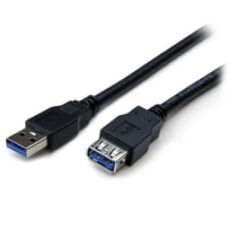 image-USB Cable Startech USB3SEXT2MBK Black