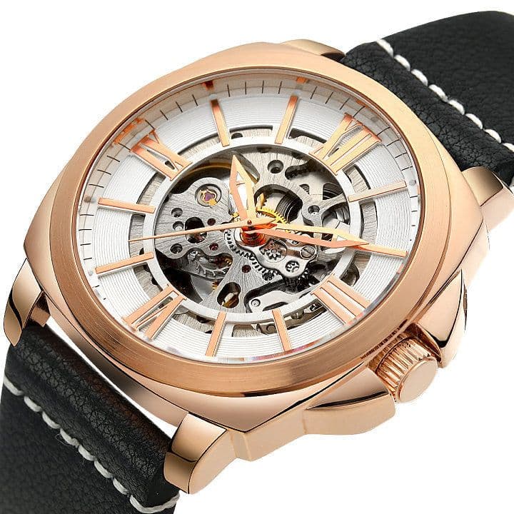 image-Automatic Mechanical Movement Luminous Waterproof Watch