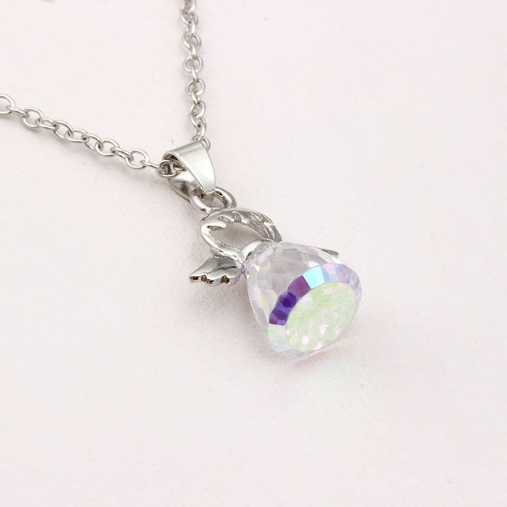 image-Crystal Little Angel Women's Necklace