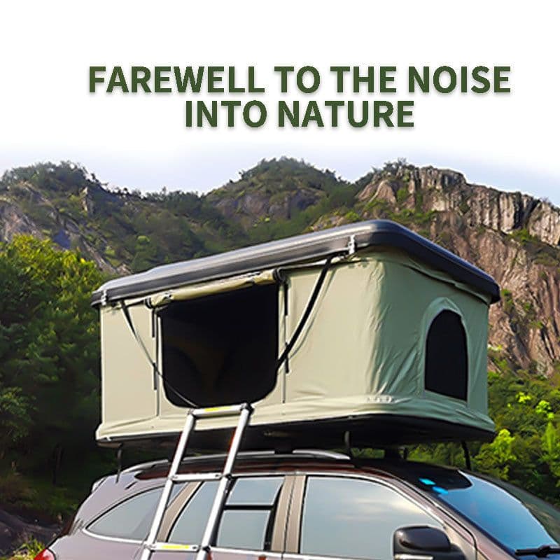 image-Self-driving Tour Camping Camping Hard Shell Outdoor Folding Roof Tent