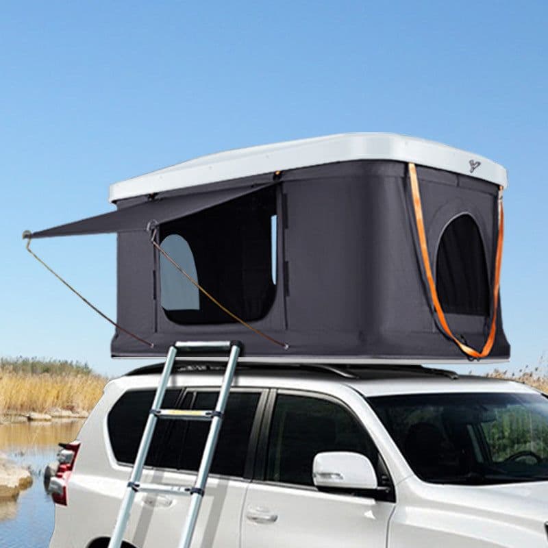 image-Self-driving Tour Camping Camping Hard Shell Outdoor Folding Roof Tent