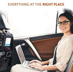 image-Compatible with Apple, Car storage bag car seat back pocket bag car with IPAD bag 600D Oxford cloth