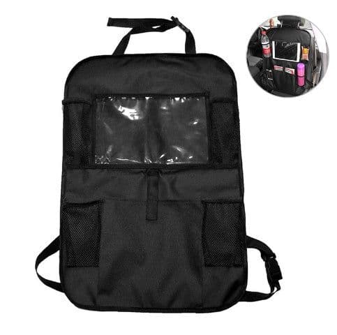 image-Compatible with Apple, Car storage bag car seat back pocket bag car with IPAD bag 600D Oxford cloth