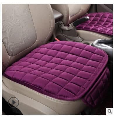 image-Car Seat Cover Winter Warm Seat Cushion Non-slip Universal Front Seat Breathable Cushion