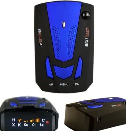 image-Electronic Dog V7 English And Russian Vehicle-mounted Speed Measurement Vehicle Mobile Speed Measurement Detector