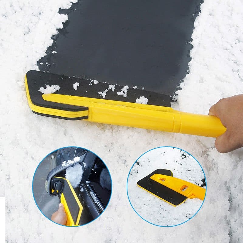 image-New Style Car EVA Snow Shovel Multifunctional Snow Shovel Long Rod Deicing Ice Sweep Tool Snow Removal Brush For Winter