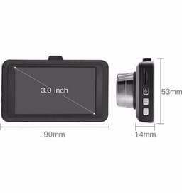 image-1080P High Resolution Definition Video Car Vehicle 140 Degree Wide Angle Camera DVR Night Vision Recorder with Digital Camcorder
