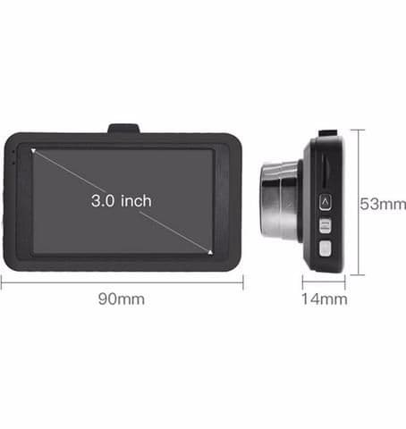 image-1080P High Resolution Definition Video Car Vehicle 140 Degree Wide Angle Camera DVR Night Vision Recorder with Digital Camcorder