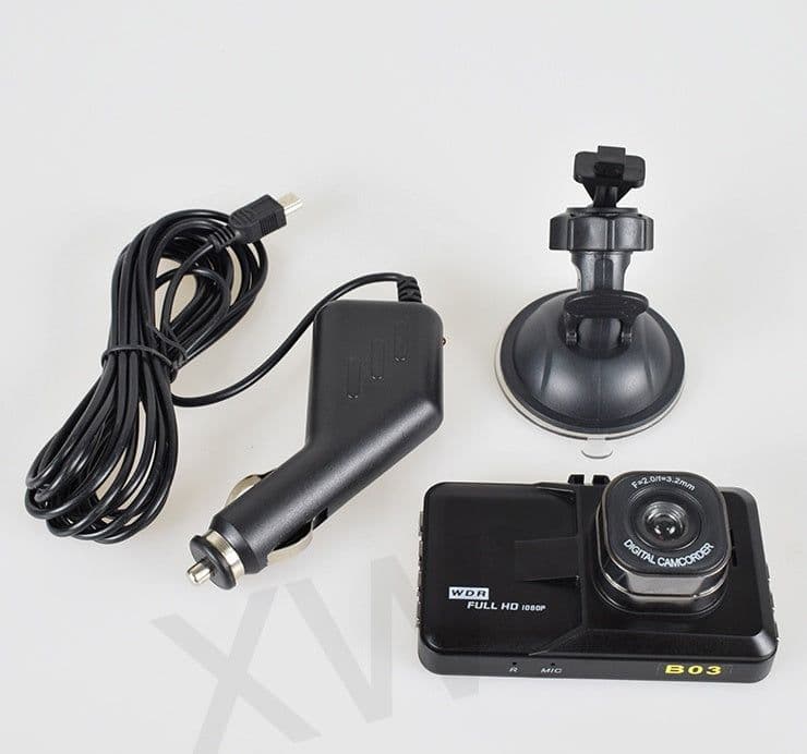 image-1080P High Resolution Definition Video Car Vehicle 140 Degree Wide Angle Camera DVR Night Vision Recorder with Digital Camcorder