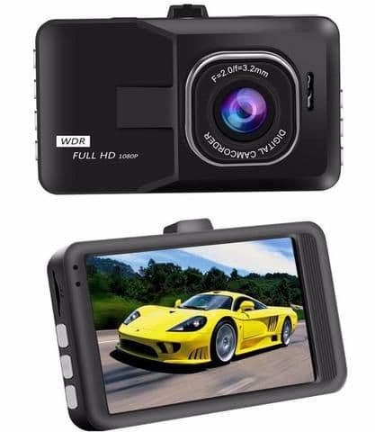 image-1080P High Resolution Definition Video Car Vehicle 140 Degree Wide Angle Camera DVR Night Vision Recorder with Digital Camcorder