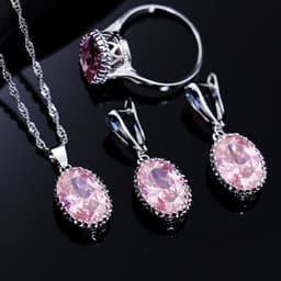 image-Bride Wedding Party Dinner Jewellery Set Hair Claw Diamond Jewellery