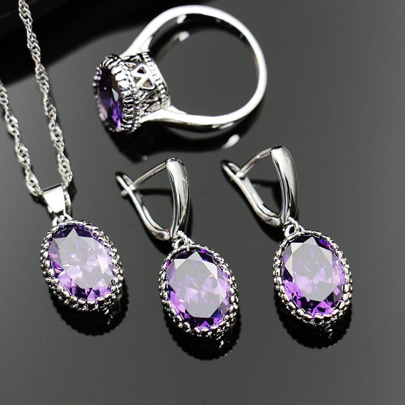 image-Bride Wedding Party Dinner Jewellery Set Hair Claw Diamond Jewellery