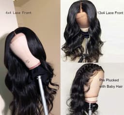 image-Body Wave Lace Front Wig For Black Women