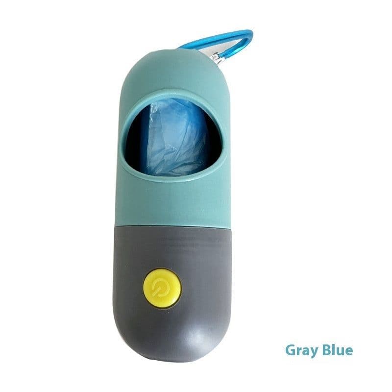 image-Led Light Pet Waste Bag Dispenser For Dogs Cats Dog Poop Scooper Bags Waste Bags Holder Dispensers Pet Clean Accessories