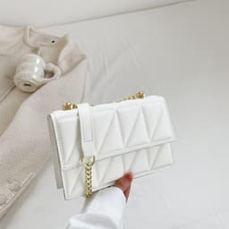 image-Small Square Bags Fashion Chain Crossbody Shoulder Bag