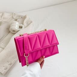 image-Small Square Bags Fashion Chain Crossbody Shoulder Bag