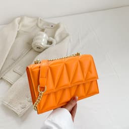 image-Small Square Bags Fashion Chain Crossbody Shoulder Bag
